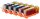 edding EDD-514 schwarz, cyan, magenta, gelb Druckerpatronen kompatibel zu Canon PGI-570XL/CLI-571XL BK/C/M/Y, 5er-Set