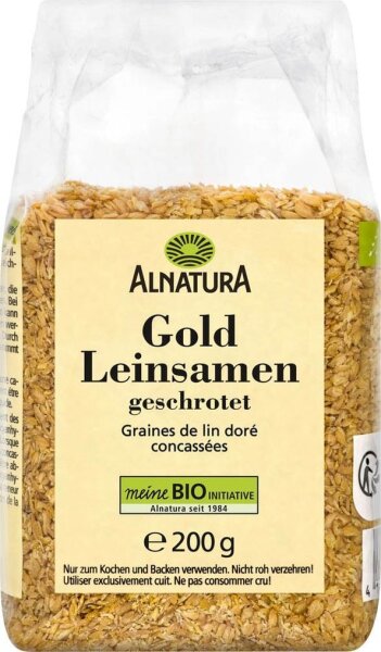 ALNATURA Bio Leinsamen Gold 200,0 g, 1 St.