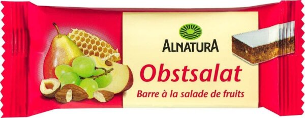 ALNATURA Bio Fruchtriegel Obstsalat  40,0 g, 1 St.