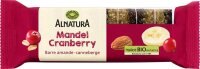 ALNATURA Bio Fruchtriegel Mandel Cranberry  75,0 g, 1 St.