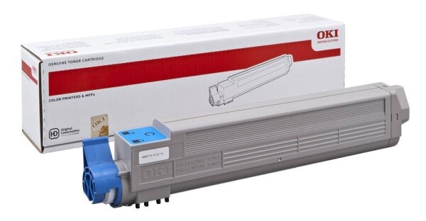 OKI 43837131  cyan Toner