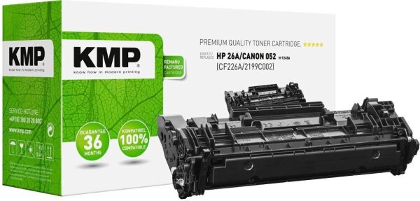 KMP H-T245A  schwarz Toner kompatibel zu HP 26A; Canon  052(CF226A;  2199C002)