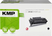 KMP H-T245X  schwarz Toner kompatibel zu HP 26X; Canon  052H(CF226X;  2200C002)