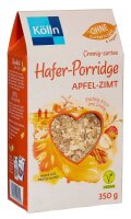 Kölln Porridge Apfel-Zimt 350,0 g, 1 St.