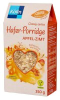 Kölln Porridge Apfel-Zimt 350,0 g, 1 St.
