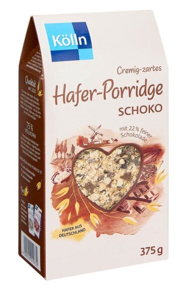 Kölln Porridge Schoko 375,0 g, 1 St.