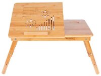 SONGMICS Laptop-Betttablett LLD004 braun