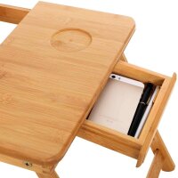 SONGMICS Laptop-Betttablett LLD004 braun