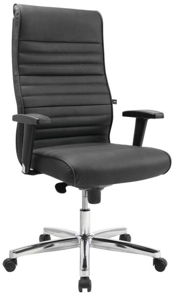 Topstar Chefsessel PRIME TIME 100, PT19TA80 Leder schwarz, Gestell chrom