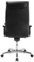 Topstar Chefsessel PRIME TIME 100, PT19TA80 Leder schwarz, Gestell chrom