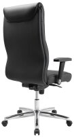Topstar Chefsessel PRIME TIME 100, PT19TA80 Leder schwarz, Gestell chrom