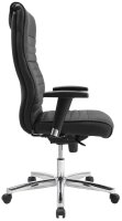 Topstar Chefsessel PRIME TIME 100, PT19TA80 Leder schwarz, Gestell chrom