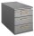 HAMMERBACHER Solid Rollcontainer grafit 4 Auszüge 42,8 x 80,0 x 51,2 cm