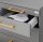 HAMMERBACHER Solid Rollcontainer grafit 4 Auszüge 42,8 x 80,0 x 51,2 cm