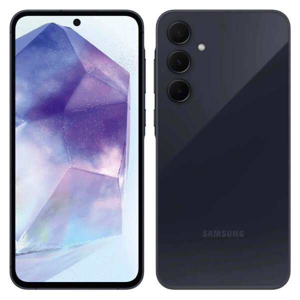 SAMSUNG Galaxy A55 5G Smartphone awesome navy 256 GB
