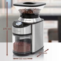 ProfiCook PC-EKM 1205 Kaffeemühle silber/schwarz 200 W