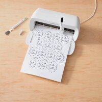 cricut™ Joy Xtra Smart Label beschreibbare Vinylfolie permanent weiß 24,1 x 33,0