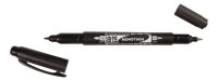 Tombow MONO twin Permanentmarker schwarz 0,4 - 0,8 mm, 1 St.