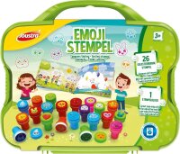 26 Joustra® Emoji Motivstempel-Set Emoji
