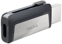 SanDisk USB-Stick Ultra Dual Drive USB Type-C silber,...