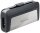 SanDisk USB-Stick Ultra Dual Drive USB Type-C silber, grau 64 GB