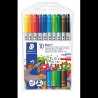 STAEDTLER Noris® 320 Filzstifte farbsortiert, 10 St.