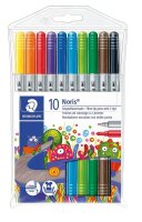 STAEDTLER Noris® 320 Filzstifte farbsortiert, 10 St.