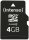 Intenso Speicherkarte microSDHC-Card Class 4, 4 GB, 1 St.