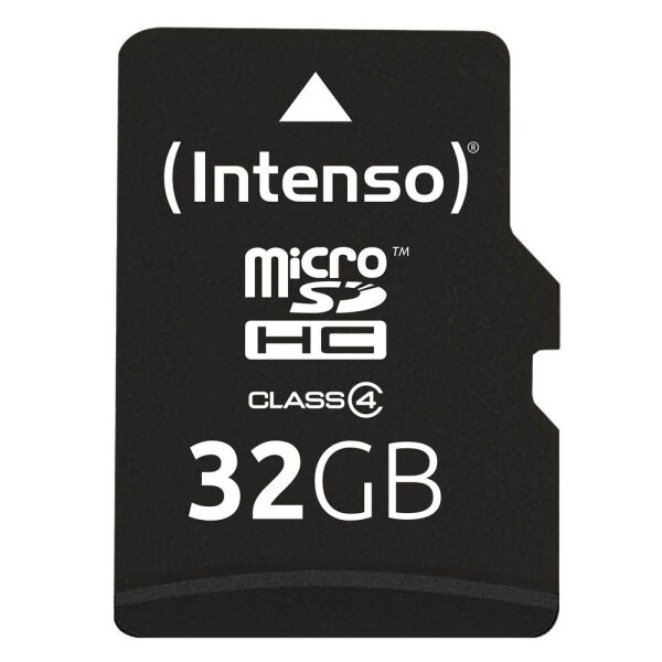 Intenso Speicherkarte microSDHC-Card Class 4, 32 GB, 1 St.