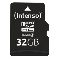 Intenso Speicherkarte microSDHC-Card Class 4, 32 GB, 1 St.