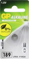 GP Knopfzelle V 10 GA/LR54 Alkali-Mangan 1,5 V, 1 St.