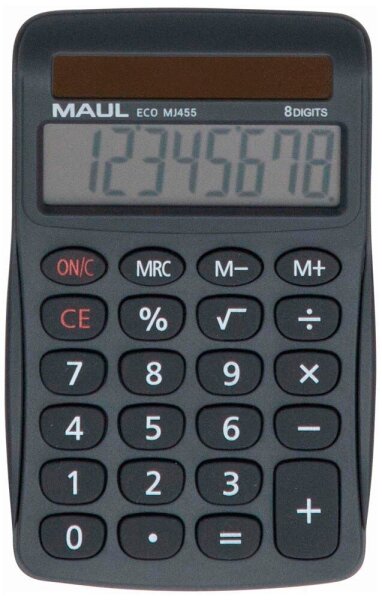 MAUL ECO MJ 455 Tischrechner grau