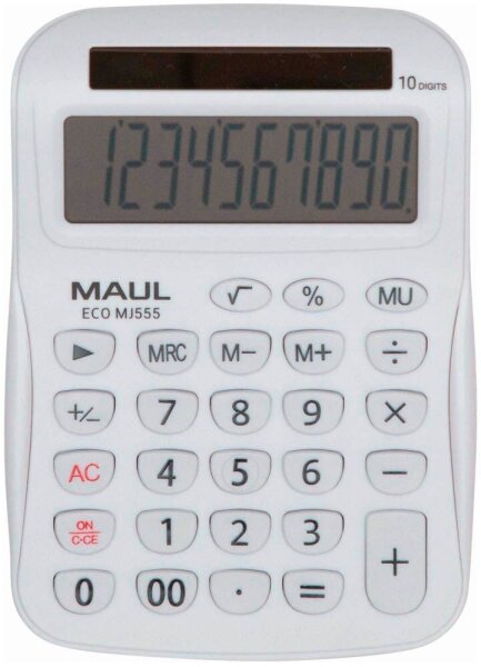 MAUL ECO MJ 555 Tischrechner weiß