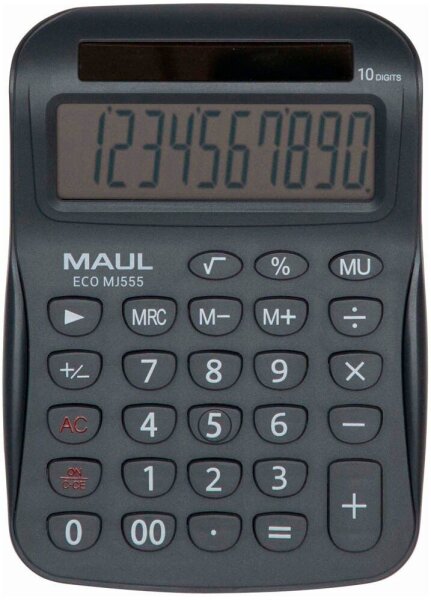 MAUL ECO MJ 555 Tischrechner grau