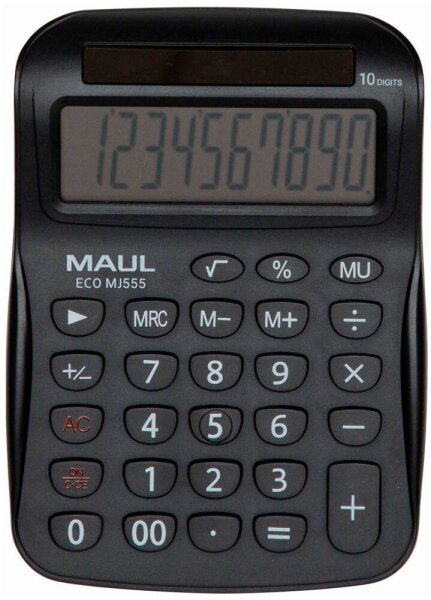 MAUL ECO MJ 555 Tischrechner schwarz