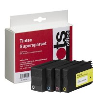 dots  schwarz, cyan, magenta, gelb Druckerpatronen...
