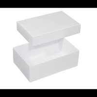 3 BUNTBOX M Geschenkboxen 1,1 l weiß 17,0 x 11,0 x 6,0 cm