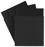 3 BUNTBOX M Geschenkboxen 1,1 l schwarz 17,0 x 11,0 x 6,0 cm