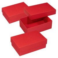 3 BUNTBOX M Geschenkboxen 1,1 l rot 17,0 x 11,0 x 6,0 cm