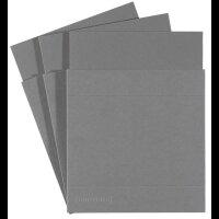 3 BUNTBOX M Geschenkboxen 1,1 l grau 17,0 x 11,0 x 6,0 cm