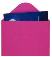 BUNTBOX Briefumschläge DIN C4 ohne Fenster pink Steckverschluss 2 St.