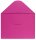 BUNTBOX Briefumschläge DIN C4 ohne Fenster pink Steckverschluss 2 St.