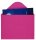 BUNTBOX Briefumschläge DIN C4 ohne Fenster pink Steckverschluss 2 St.