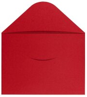 BUNTBOX Briefumschläge DIN C4 ohne Fenster rot...