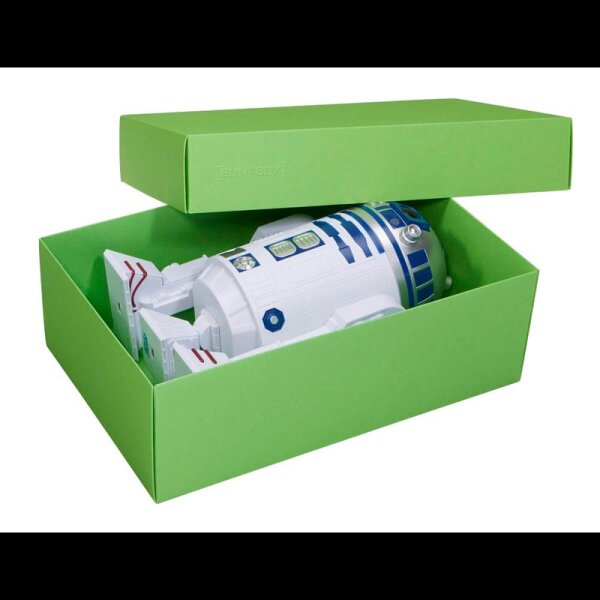 BUNTBOX XL Geschenkboxen 8,6 l grün 34,0 x 22,0 x 11,5 cm