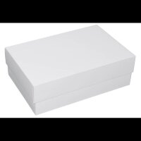 BUNTBOX XL Geschenkboxen 8,6 l weiß 34,0 x 22,0 x...
