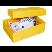 BUNTBOX XL Geschenkboxen 8,6 l gelb 34,0 x 22,0 x 11,5 cm