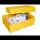 BUNTBOX XL Geschenkboxen 8,6 l gelb 34,0 x 22,0 x 11,5 cm