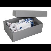 BUNTBOX XL Geschenkboxen 8,6 l grau 34,0 x 22,0 x 11,5 cm