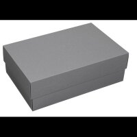 BUNTBOX XL Geschenkboxen 8,6 l grau 34,0 x 22,0 x 11,5 cm